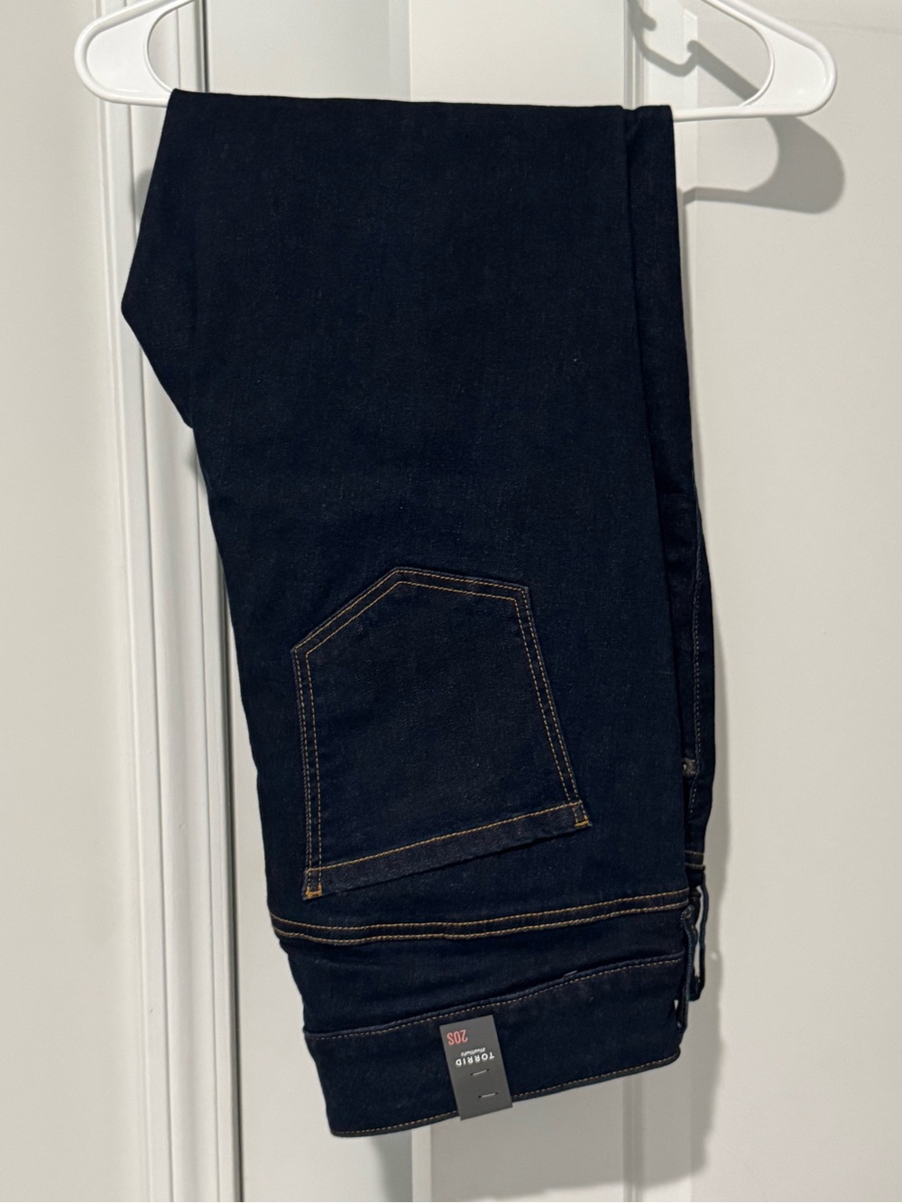 torrid Dark Navy Stretch Jeggings with Contrast Stitching